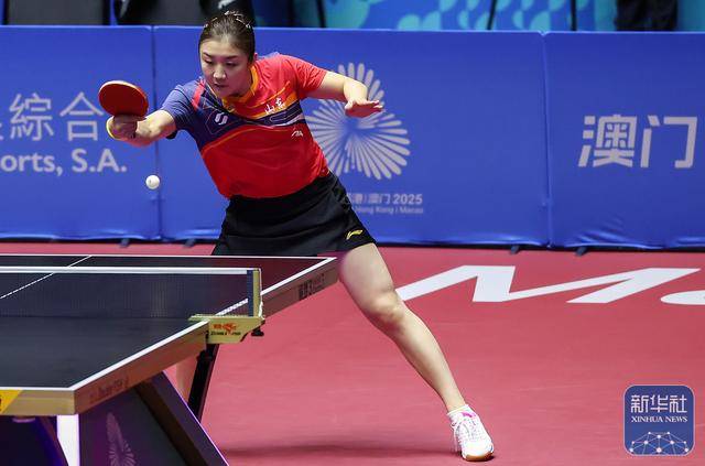 开云-全运会｜王曼昱晋级乒乓球女单决赛