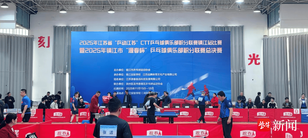 开云体育APP下载-近200名乒(pīng)乓球俱乐部好手参赛鎮(zhèn)江市“源(yuán)春杯”乒(pīng)乓球俱乐部积分联赛总决赛收官