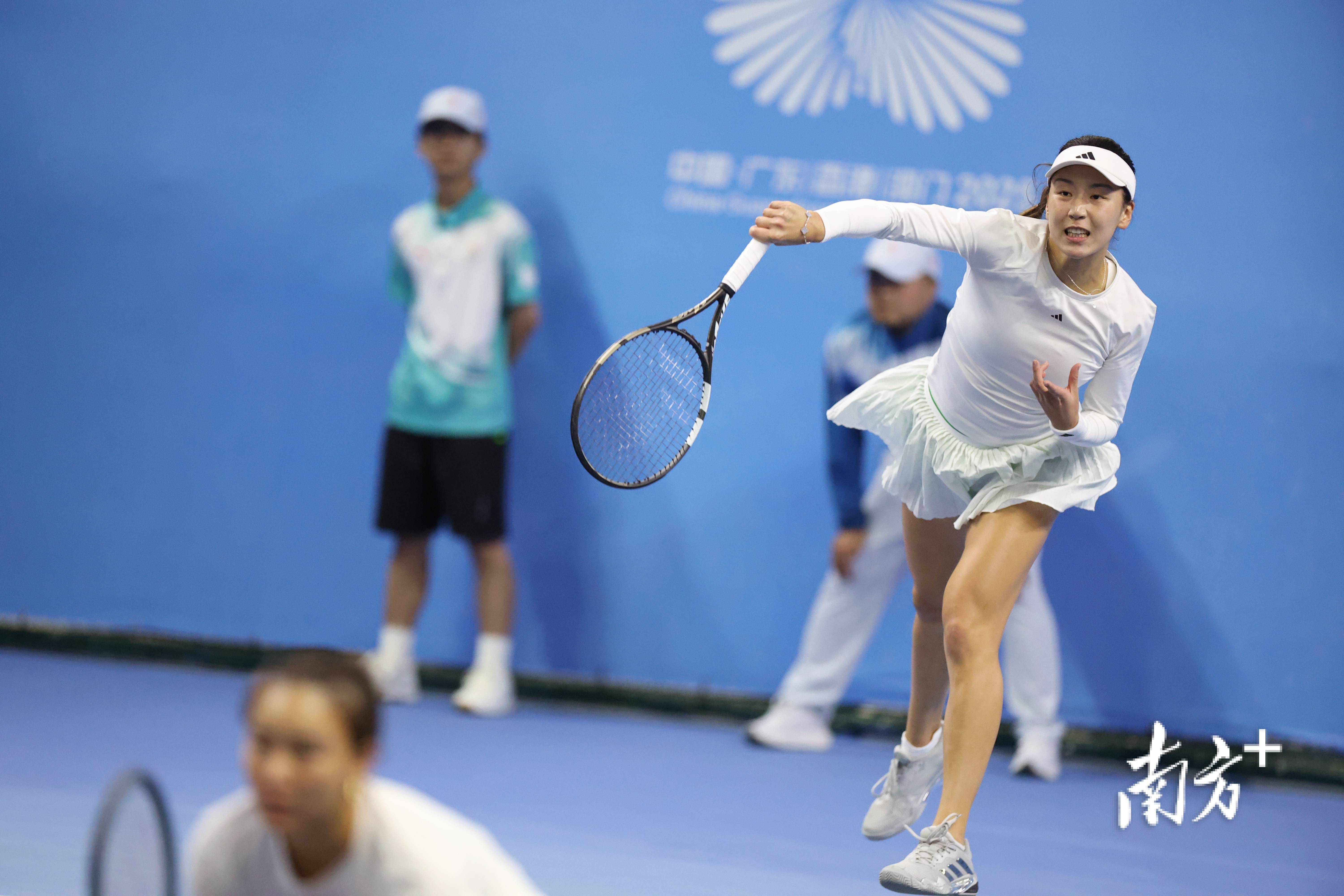 开云平台-王欣瑜袁悦晉(jìn)级全运女双决赛，广东網(wǎng)球时隔38年再冲全运金牌